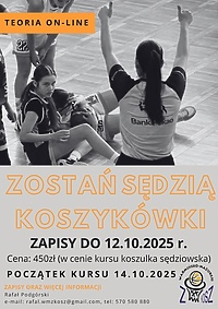 Zapisy na kurs sędziego koszykówki