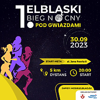Zapisz się na pierwszy Elbląski Bieg Nocny