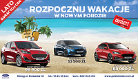 Zaplanuj wakacje z Ford Gołębiewski