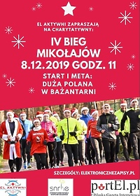 Zapraszamy na IV Bieg Mikołajów