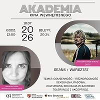 Kolejne spotkanie w ramach cyklu Akademia Kina Wewnętrznego