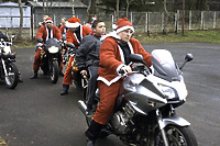 Mikołaje na dwóch kółkach