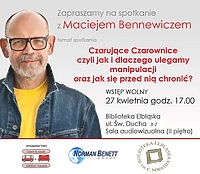 Znany coach w bibliotece – spotkanie z Maciejem Bennewiczem
