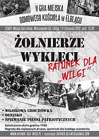 Żołnierze Wyklęci - Ratunek dla „Wilgi”. Gra miejska