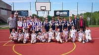 Zwycięstwa drużyn Zespołu Szkół nr 1 w Orlik Basketmanii