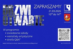 Otwórz drzwi do świata sztuki - Dzień Otwarty w Liceum Sztuk Plastycznych w Gronowie Górnym