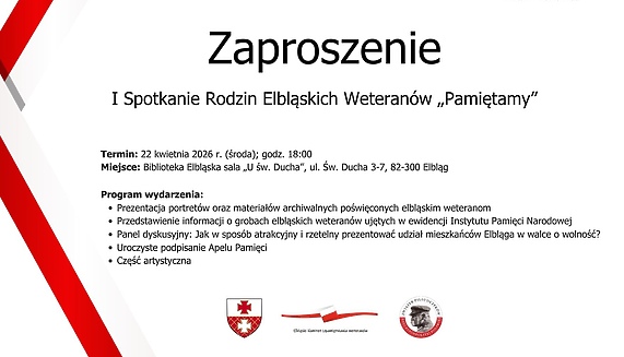 I Spotkanie Rodzin Elbląskich Weteranów