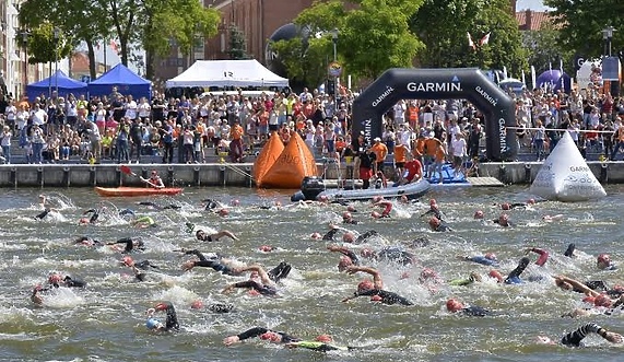 Mistrzostwa Europy w triathlonie po raz pierwszy w Elblągu. Utrudnienia w ruchu