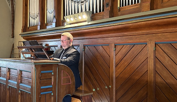 Organowa muzyka przynosi natchnienie