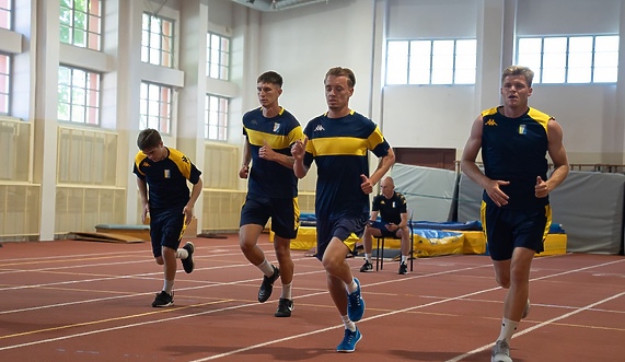Pierwszy trening Olimpii Pierwszy trening Olimpii
