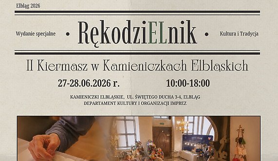 RękodziELnik - II Kiermasz w Kamieniczkach Elbląskich