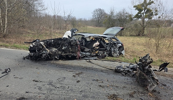 Śmiertelny wypadek koło Przezmarka