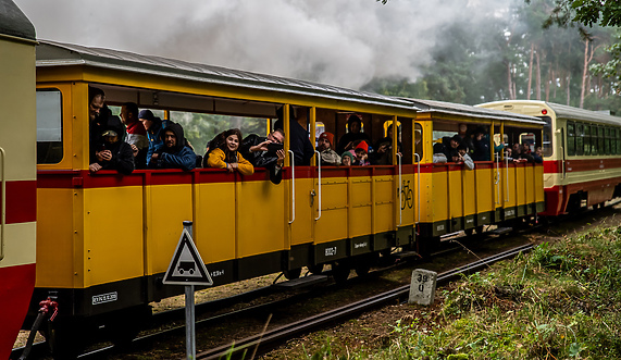 Wąskotorówką w święta