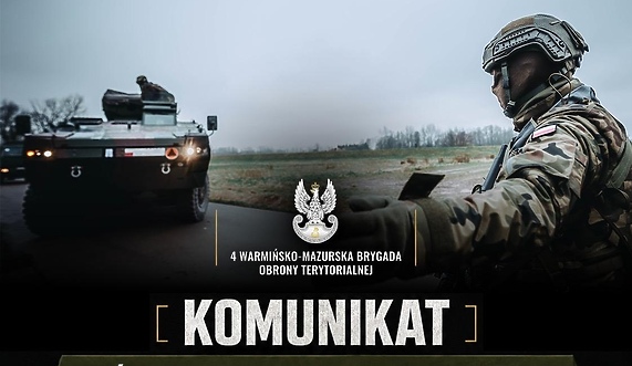Wzmożony ruch wojsk w związku z ćwiczeniami