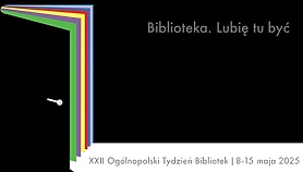 Biblioteka. Lubię tu być.