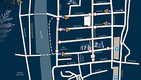 Elbląski Jarmark Bożonarodzeniowy - zmiany w organizacji ruchu