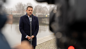 Finisz kampanii Rafała Trzaskowskiego w Elblągu