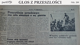 Opóźnienie żniw w zespole Nowakowo 