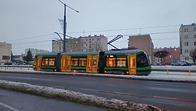 Ze względu na gołoledź nie kursują tramwaje w Elblągu