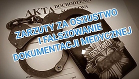 Pielęgniarka podejrzana o fałszowanie dokumentacji medycznej