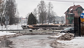 Tymczasowy most w ciągu ul. Wapiennej