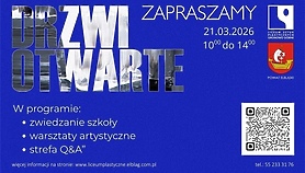 Otwórz drzwi do świata sztuki - Dzień Otwarty w Liceum Sztuk Plastycznych w Gronowie Górnym