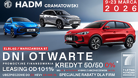 Pierwsze urodziny MG HADM Gramatowski w Elblągu - świętuj z nami podczas Dni Otwartych 9-23 marca!