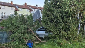 Porzucił auto i uciekał piechotą przed policją 