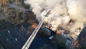 Pustostan w płomieniach