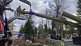 Silny wiatr dał się we znaki