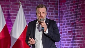 Adrian Zandberg w Elblągu. Za nami nie stoją multimilionerzy