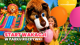 Start wakacji w Parku Rozrywki Nowa Holandia. Rodzinna przygoda czeka! Start wakacji w Parku Rozrywki Nowa Holandia. Rodzinna przygoda czeka!
