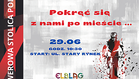 Wspólne kręcenie kilometrów podczas Dni Elbląga
