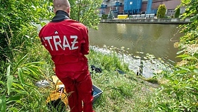 51-latek utonął w rzece Elbląg