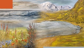 „Z tęsknoty za latem - pejzaże olejne na płótnie” - wystawa malarska Kazimierza Stanisława...