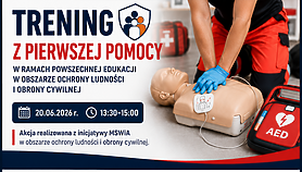 Zareaguj, zanim przyjedzie pomoc. Trening pierwszej pomocy w WSZ w Elblągu