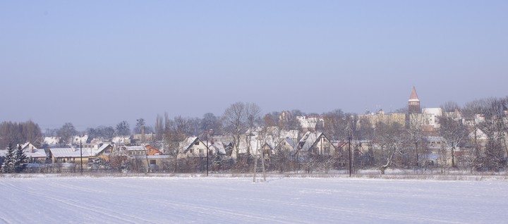 Pasłęk w zimowym letargu.