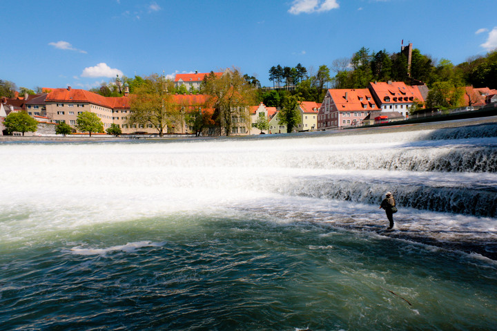 Landsberg am. Lech, Bawaria, Niemcy.