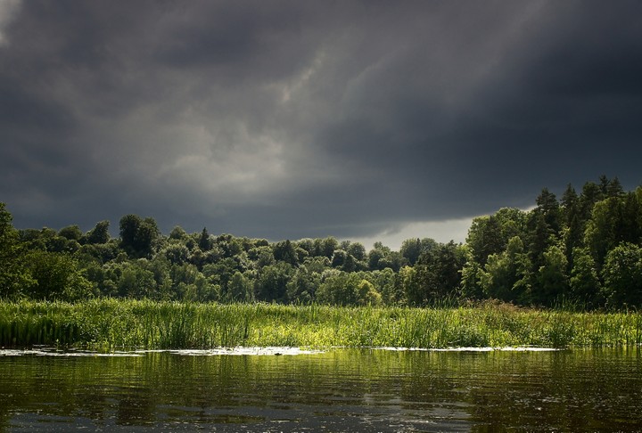 "Przed burzą" - Dolina Pasłęki