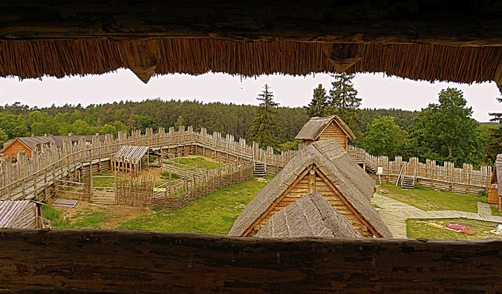 Widok na grodzisko