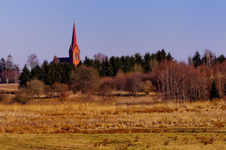 Widok z wieżą