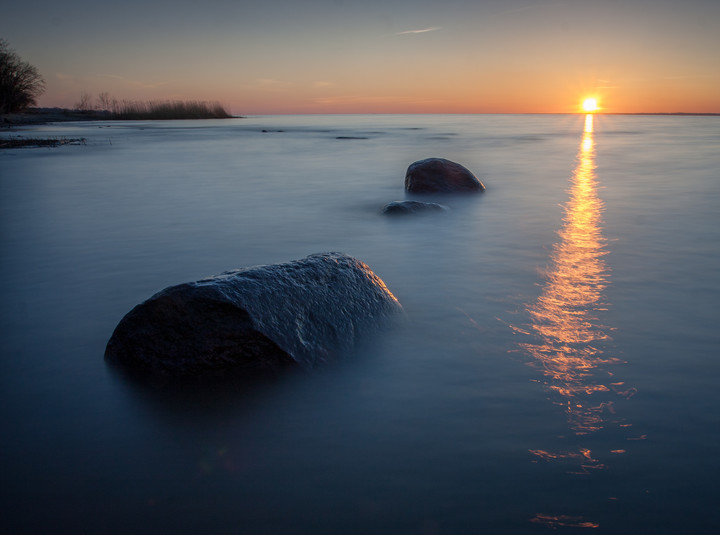 Wieczór nad zalewem