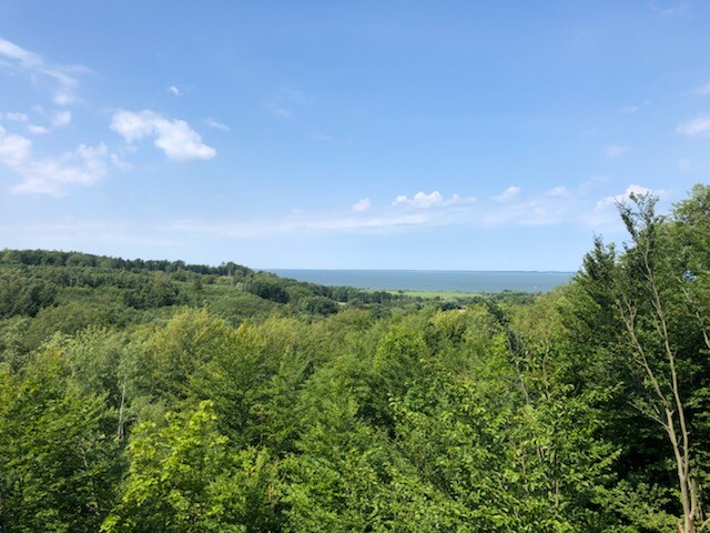 Panorama na Zalew Wiślany