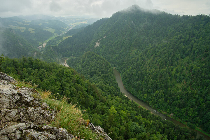 Widok na Dunajec