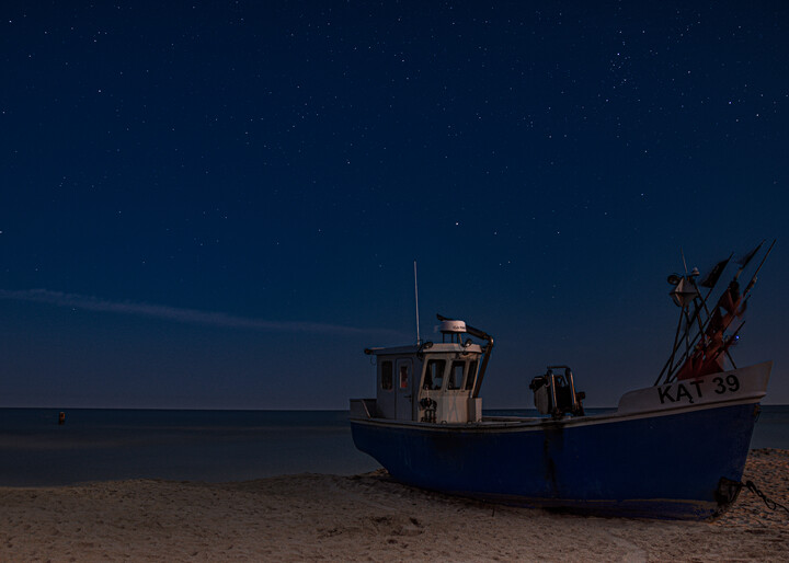 Nocne widoki z plaży