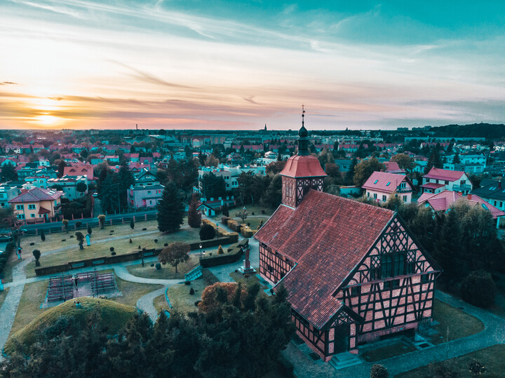 Dawny kościół mennonicki.