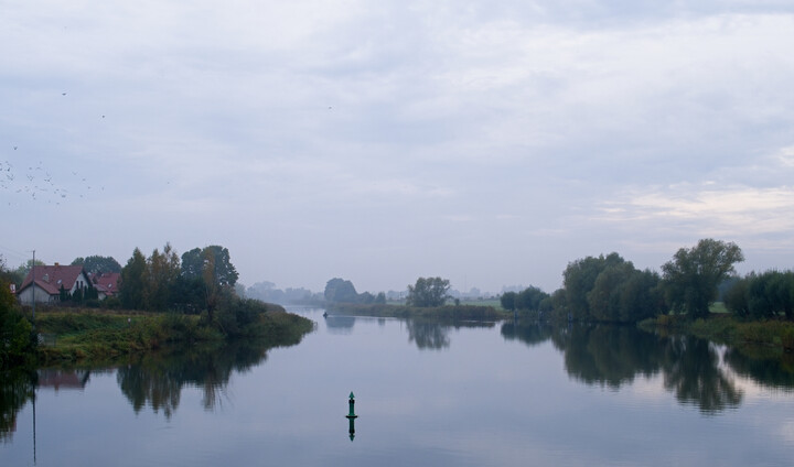 Mgła nad Szkarpawą