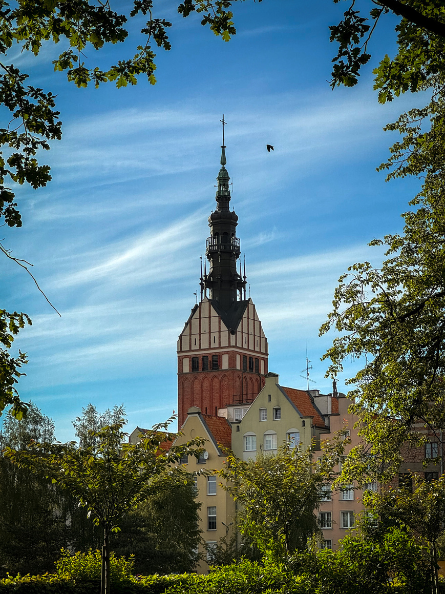 Katedra w słoneczny dzień