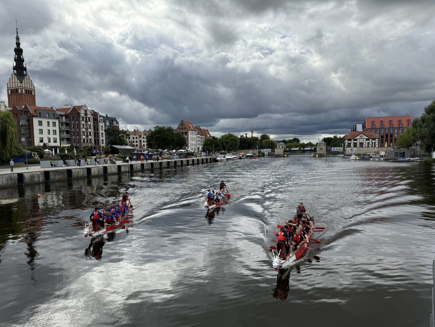 #RockfinTeam na XIX Święcie Chleba w Elblągu - Wyścig Smoczych Łodzi!