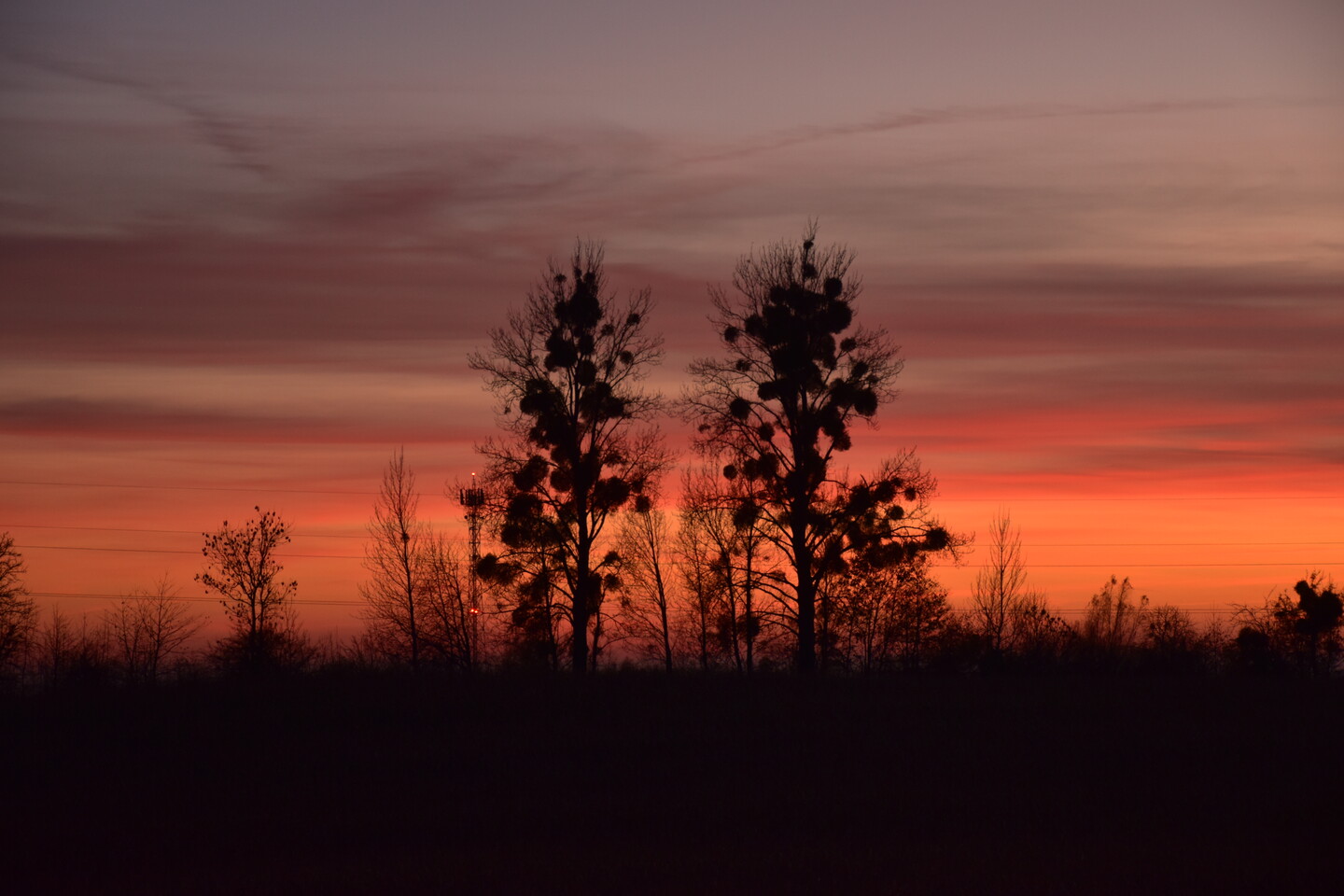 Zachód nad Elblągiem